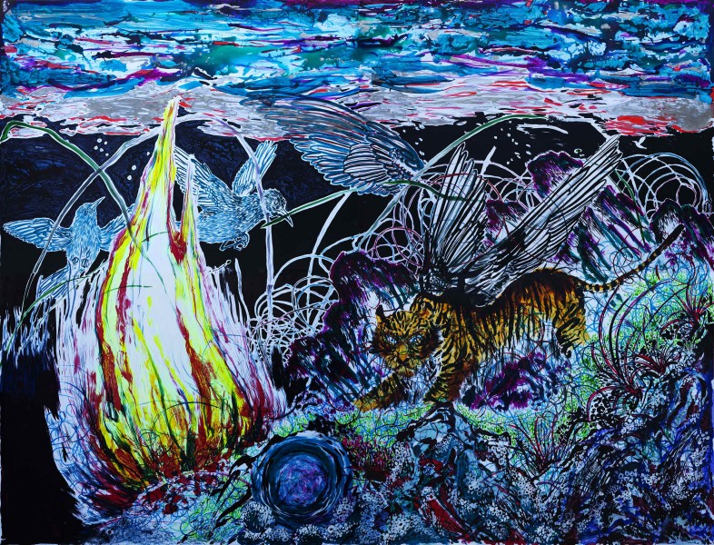 Sun Xun The Night of Time Vivarium, 2015 Courtesy of the Artist / ShangART Gallery, collection Kevin Chen  